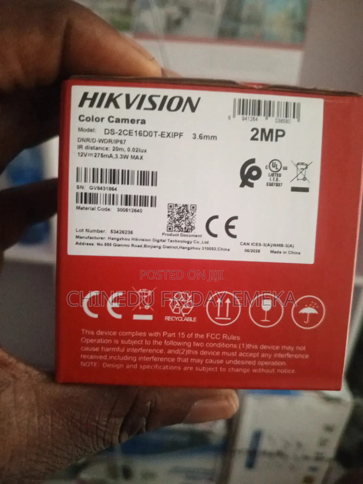 Hikvision 2mp Turbo HD Outdoor Camera