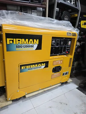 10KVA Firman Diesel Soundproof Generator 100% Copper Coil