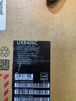 New Laptop Asus Zenbook Duo 32GB SSD 1T