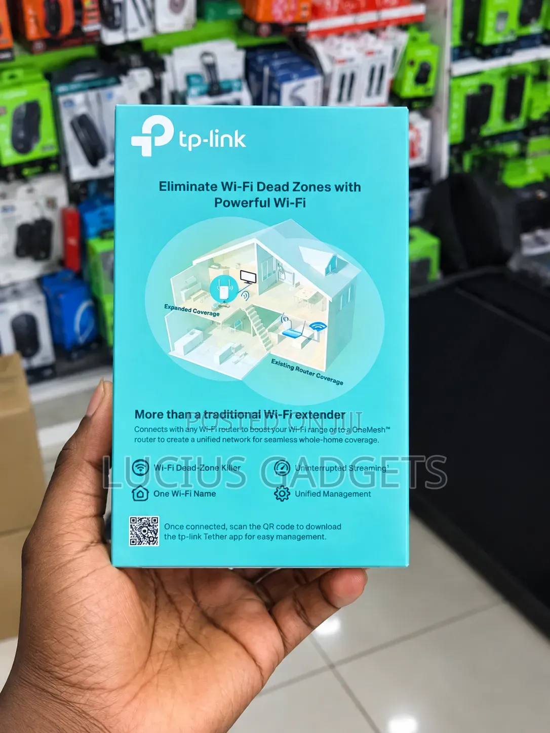 TP Link Wifi Extender AC 1200