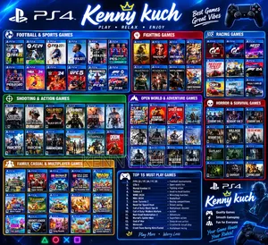 PS4 Games and Ps3 Games