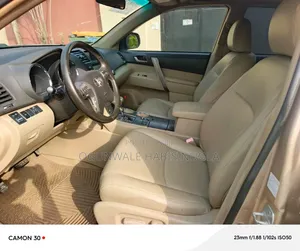 Toyota Highlander Sport 2008 Gold