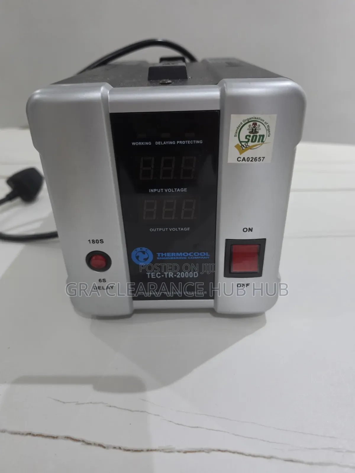 Nearly New Thermocool 2000VA Digital Stabilizer