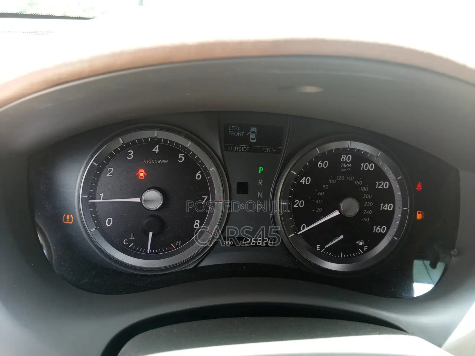 Lexus ES 2009 Red