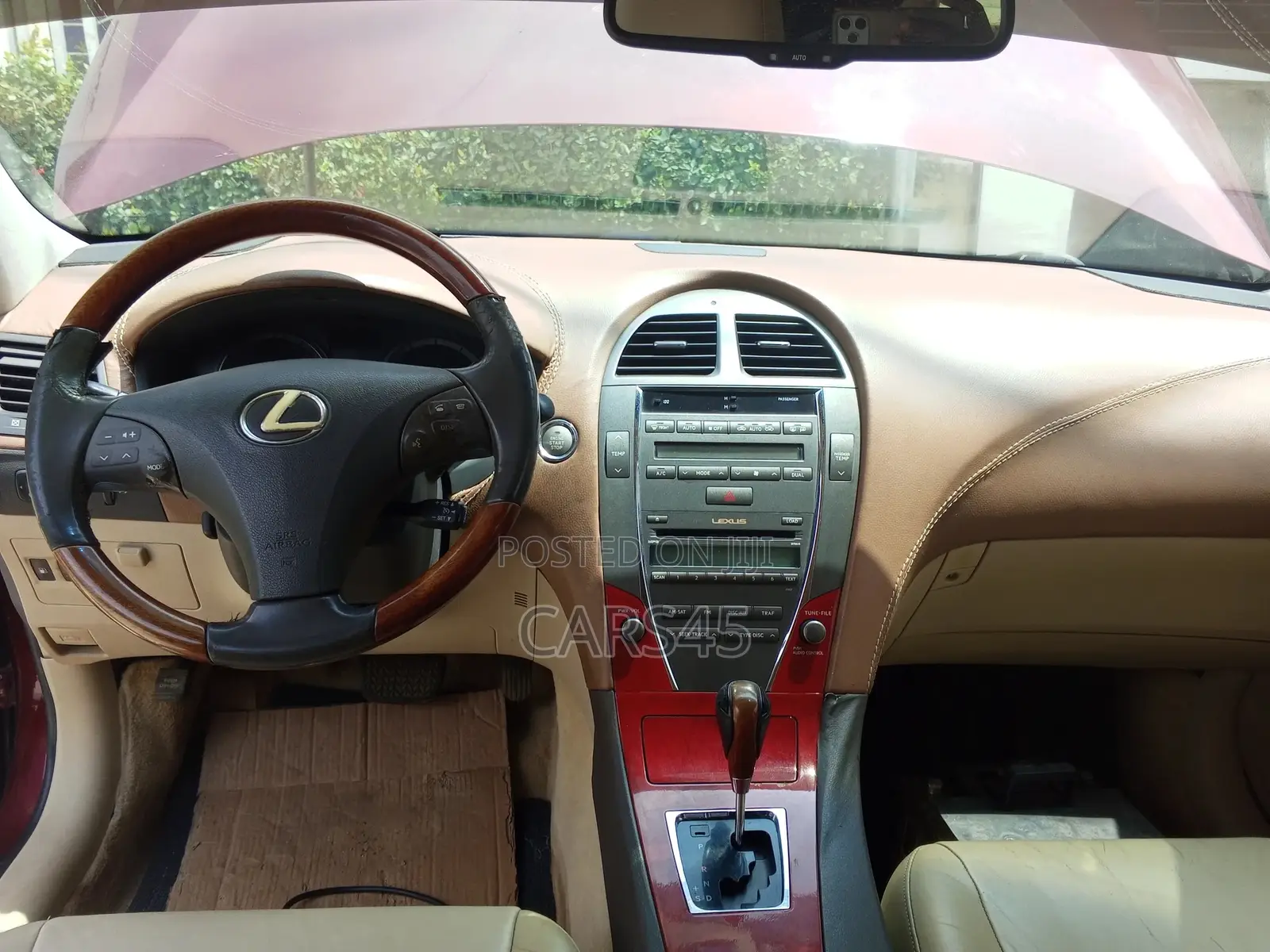 Lexus ES 2009 Red