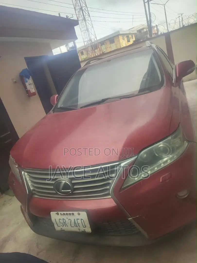 Lexus RX 350 2010 Burgundy