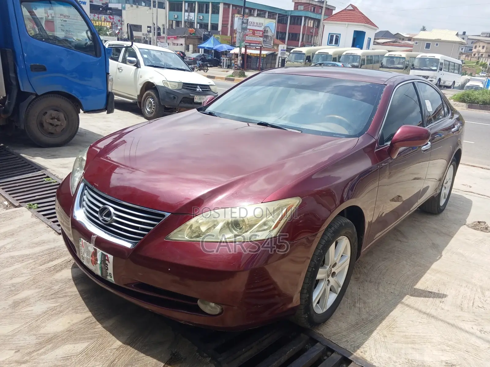 Lexus ES 2009 Red