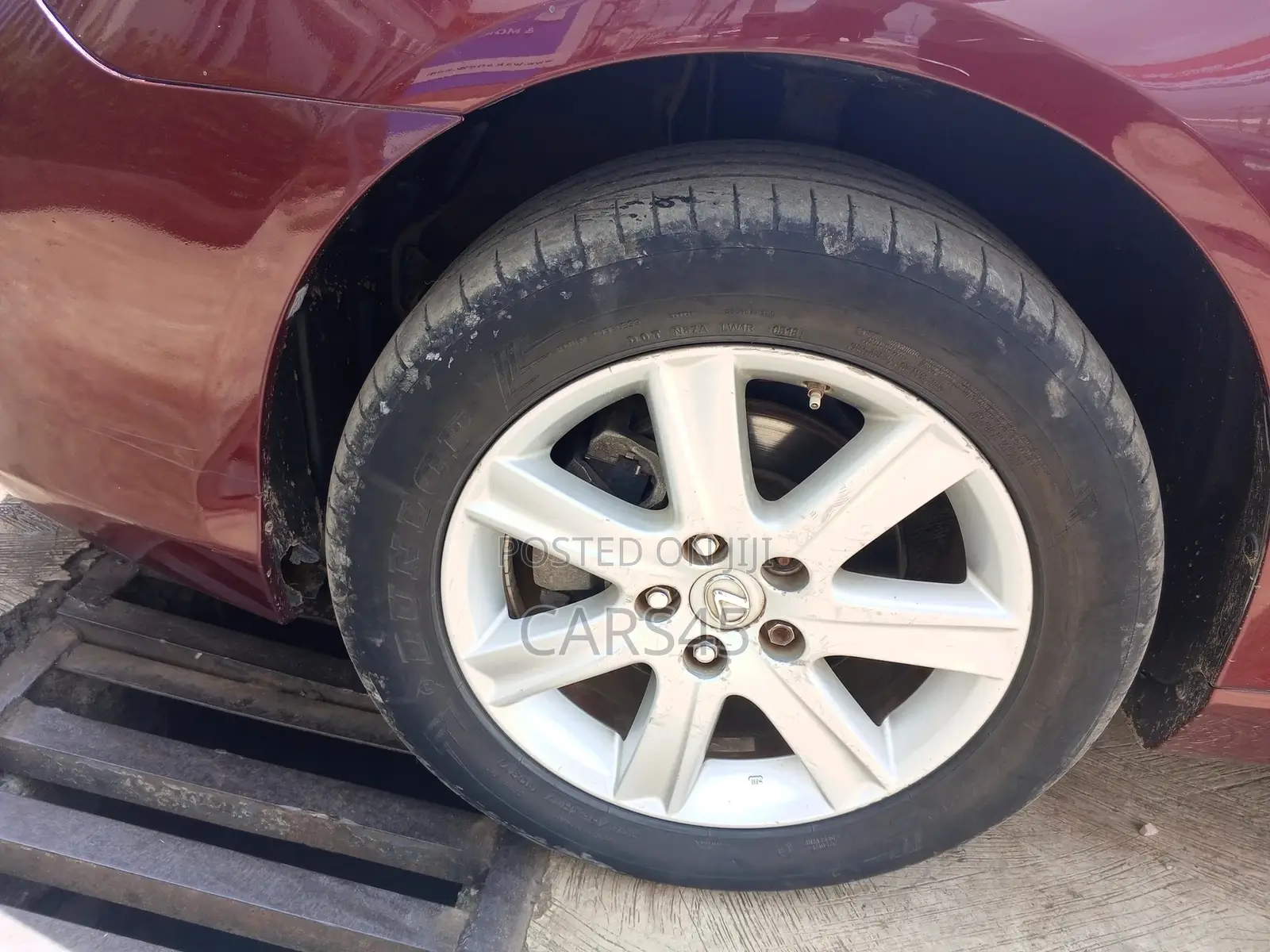 Lexus ES 2009 Red