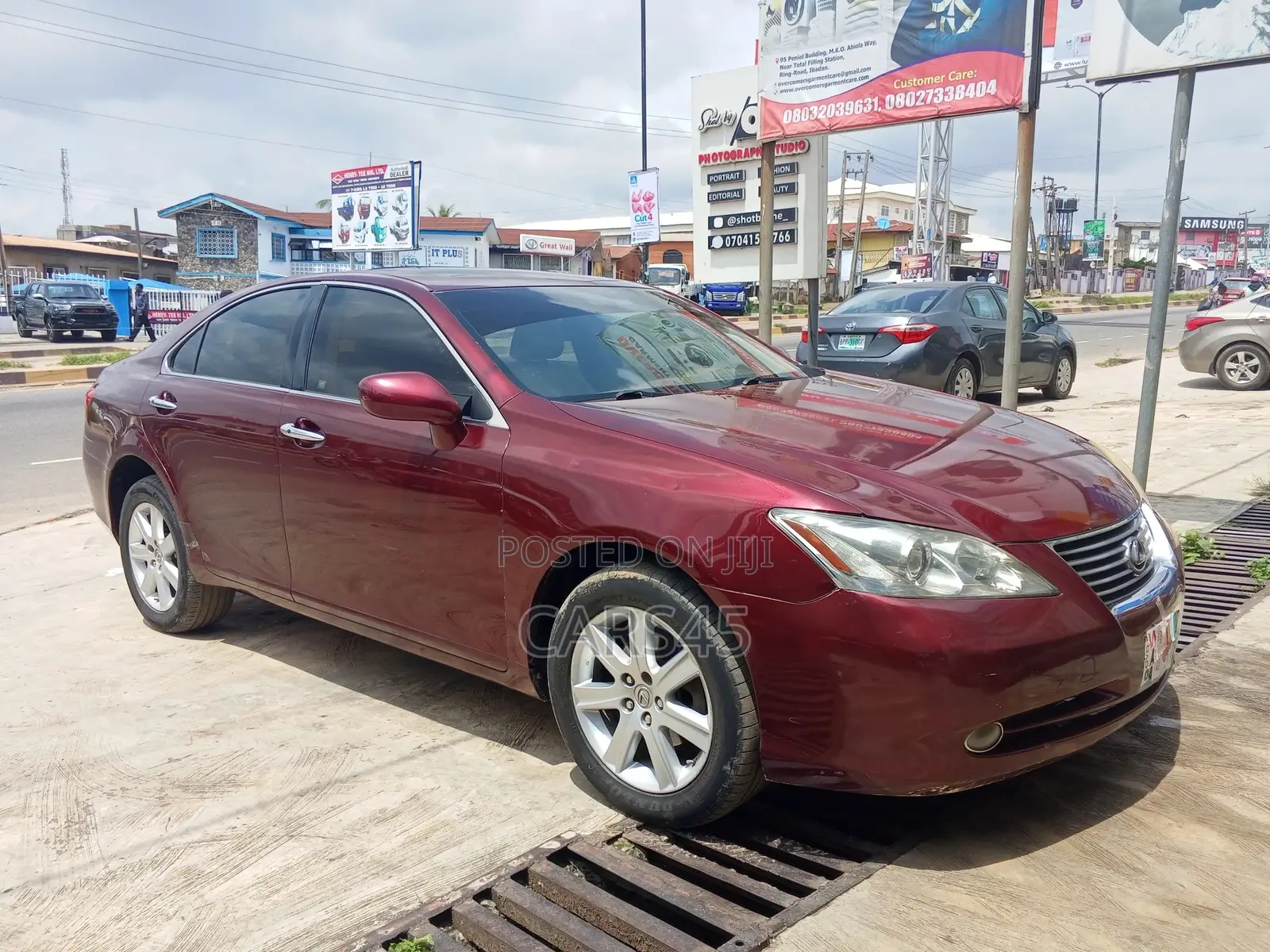 Lexus ES 2009 Red