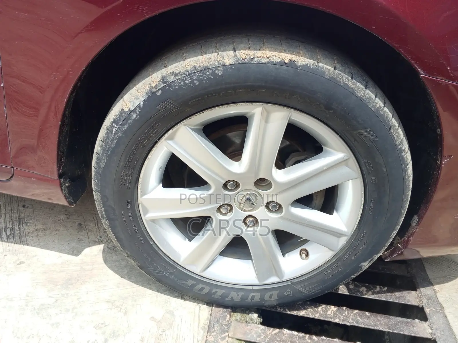 Lexus ES 2009 Red