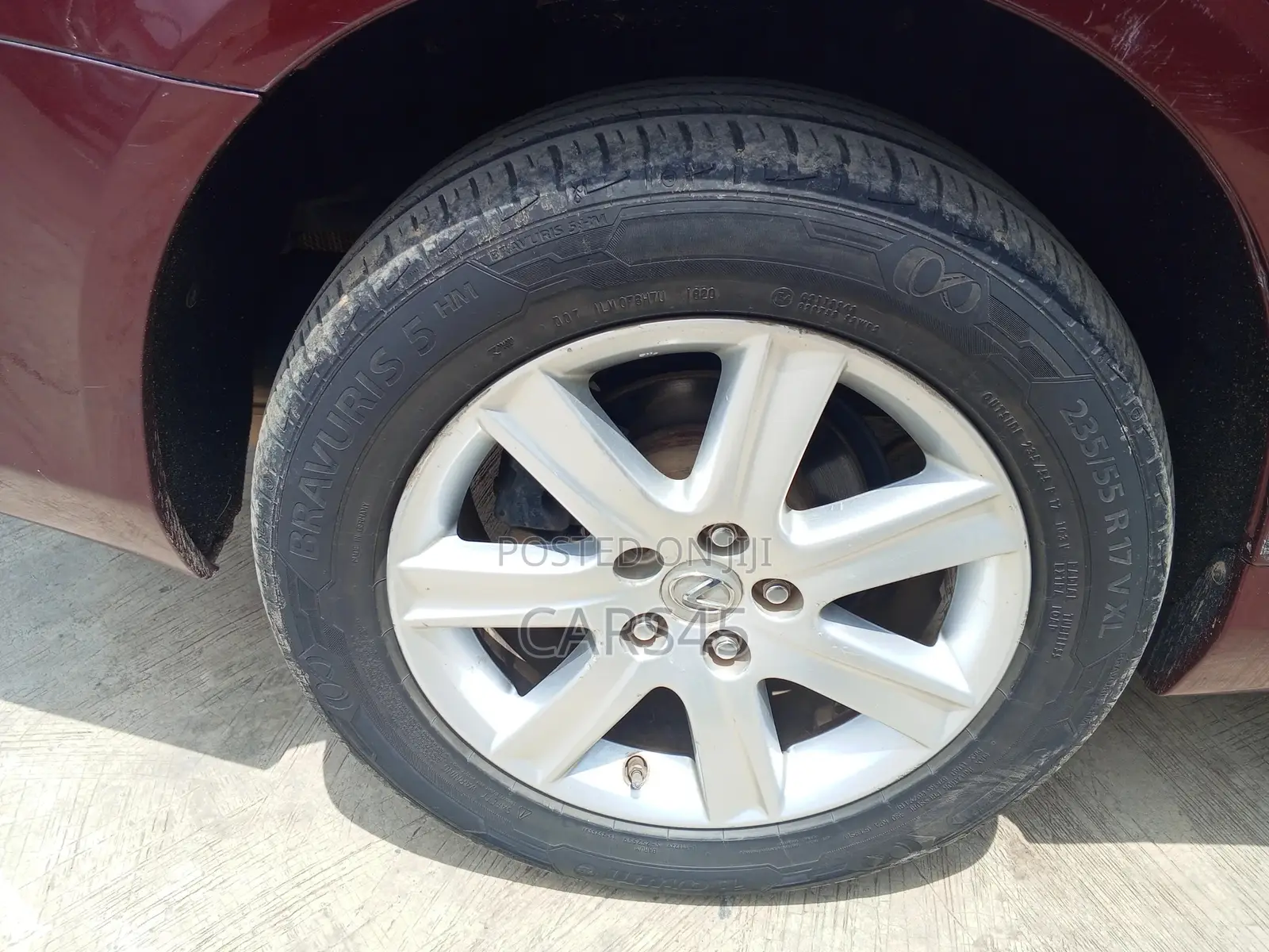 Lexus ES 2009 Red