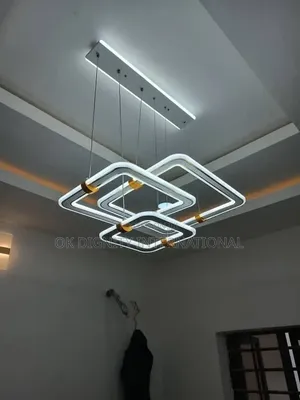 Luxury Crystal Ring LED Chandelier – Modern Pendant Light