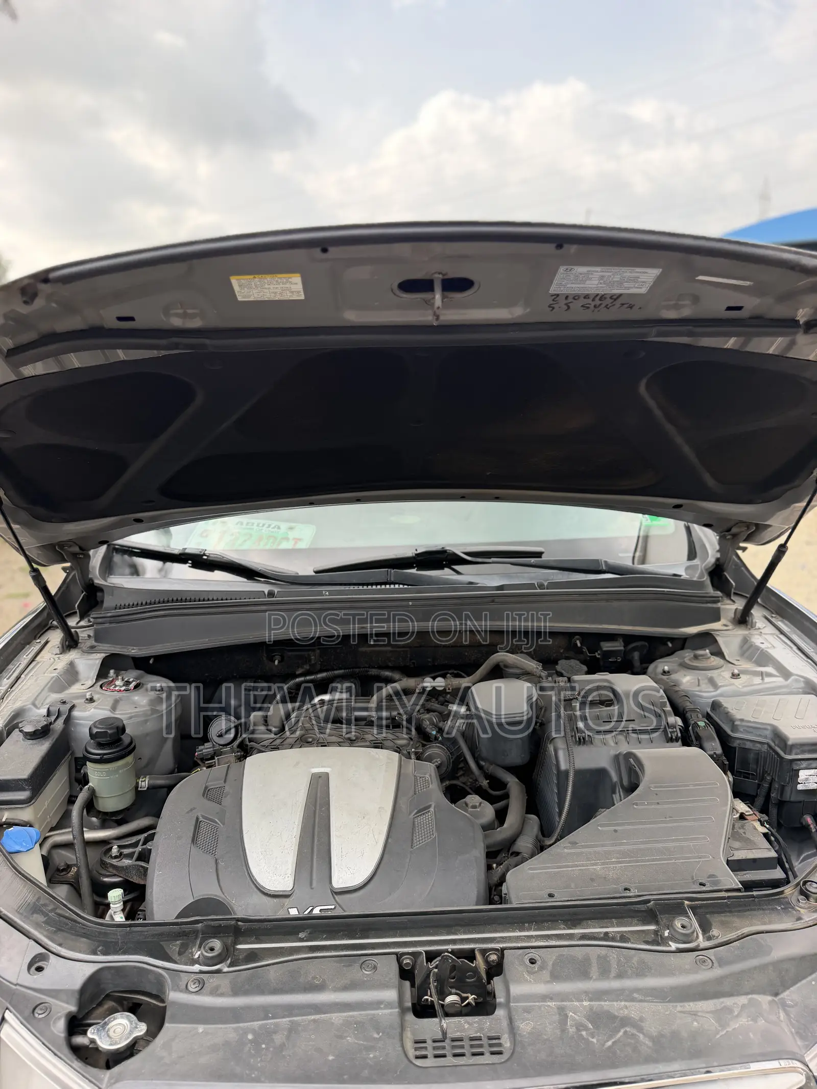 Hyundai Santa Fe GLS 2012 Gray
