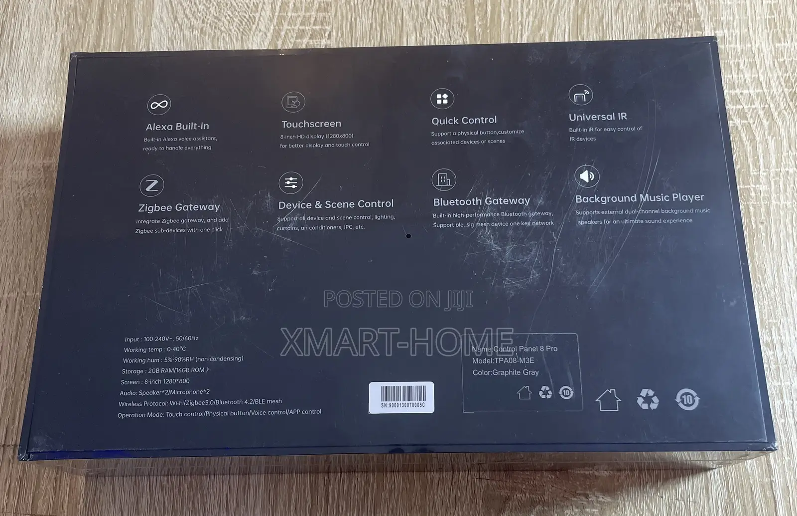 8 Inch Smart Control Panel