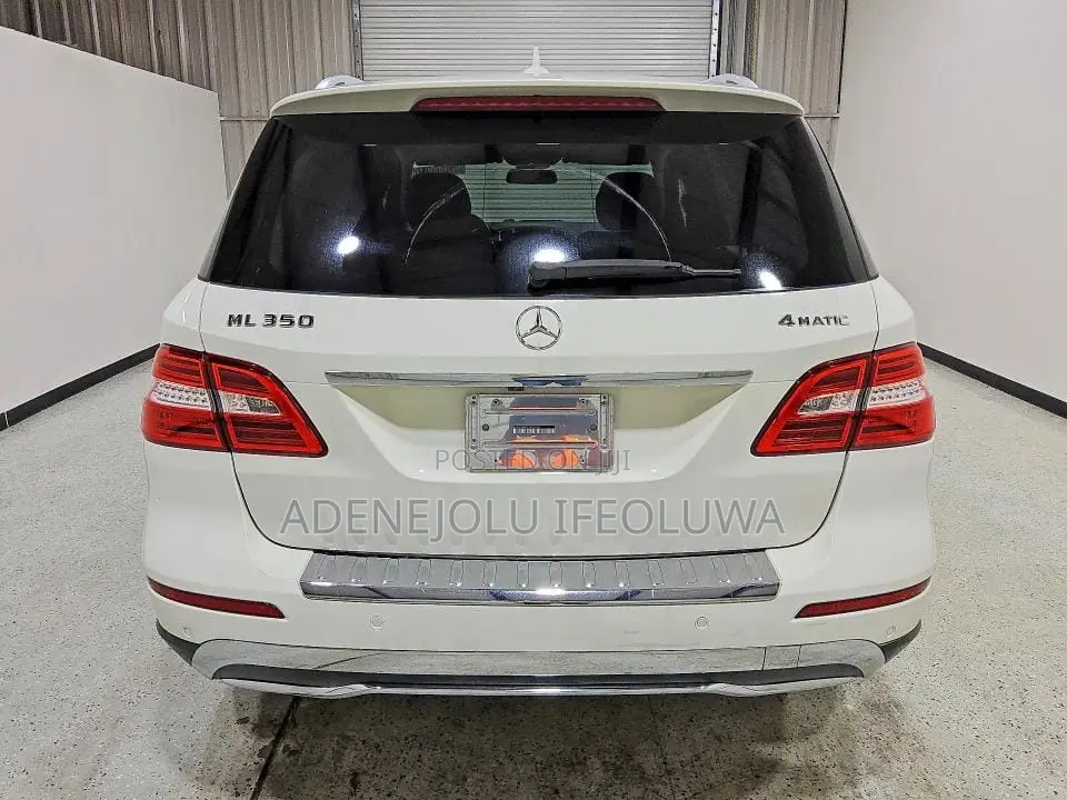 Mercedes-Benz M Class 2012 White