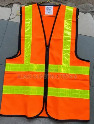 Safety Reflective Jacket With Zip