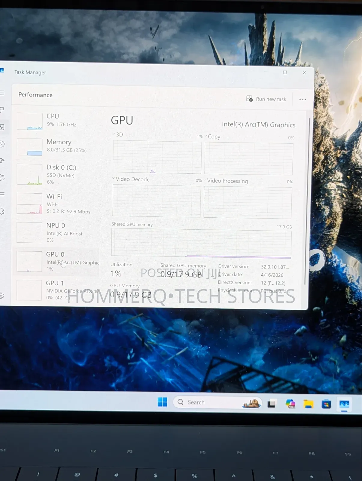 Laptop Dell XPS 16 9640 32GB Intel Core Ultra 9 SSD 512GB