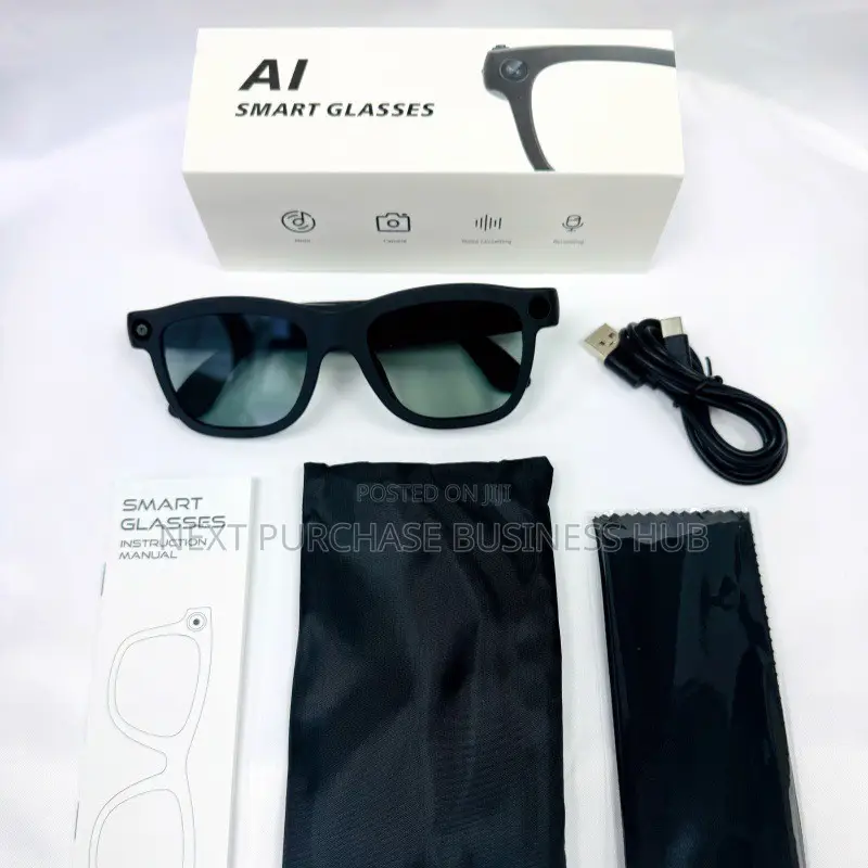 Automatic Color Changing Lens Ai Smart Camera Glasses-64gb