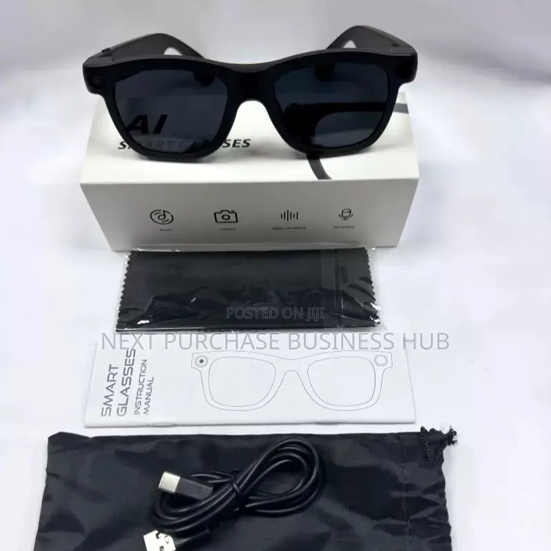 Automatic Color Changing Lens Ai Smart Camera Glasses-64gb