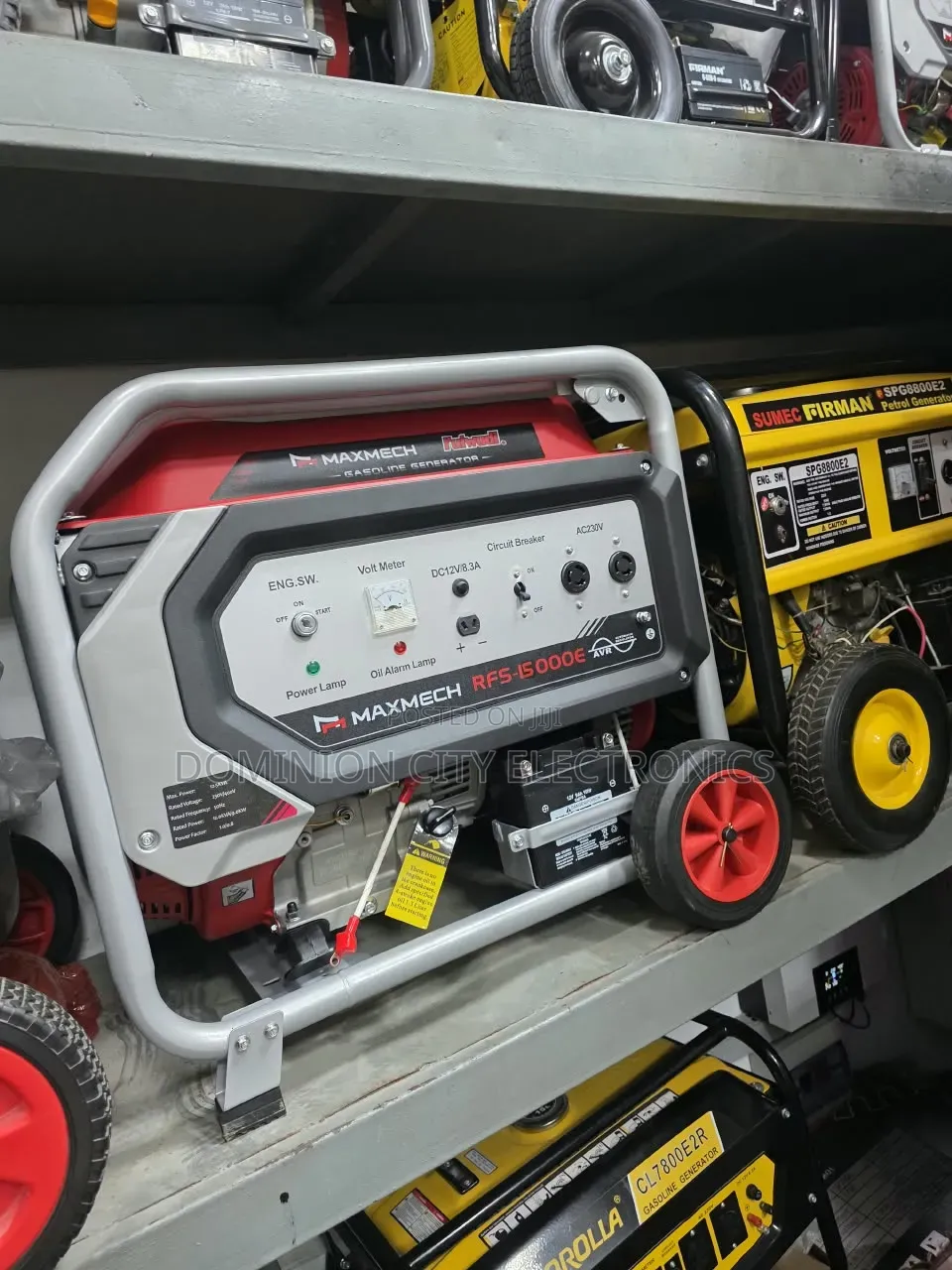 12.5kva Maxmech Petrol Generator 100% Copper Coil