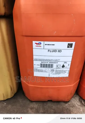 25-Liter Container of TotalEnergies FLUID IID Automatic Transmission