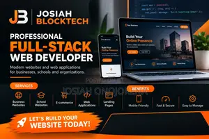 Professional Full-Stack Web Developer | Business Website, Landing Page