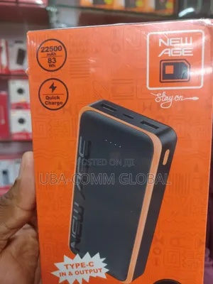22,500 Mah, New Age Power Bank