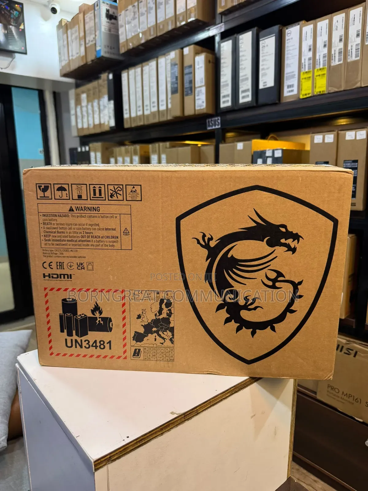 New Laptop MSI Cyborg 15 32GB Intel Core 7 SSD 1T