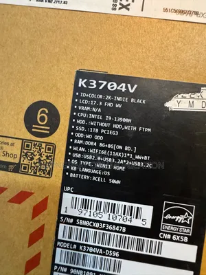 New Laptop Asus 16GB Intel Core i9 SSD 1T
