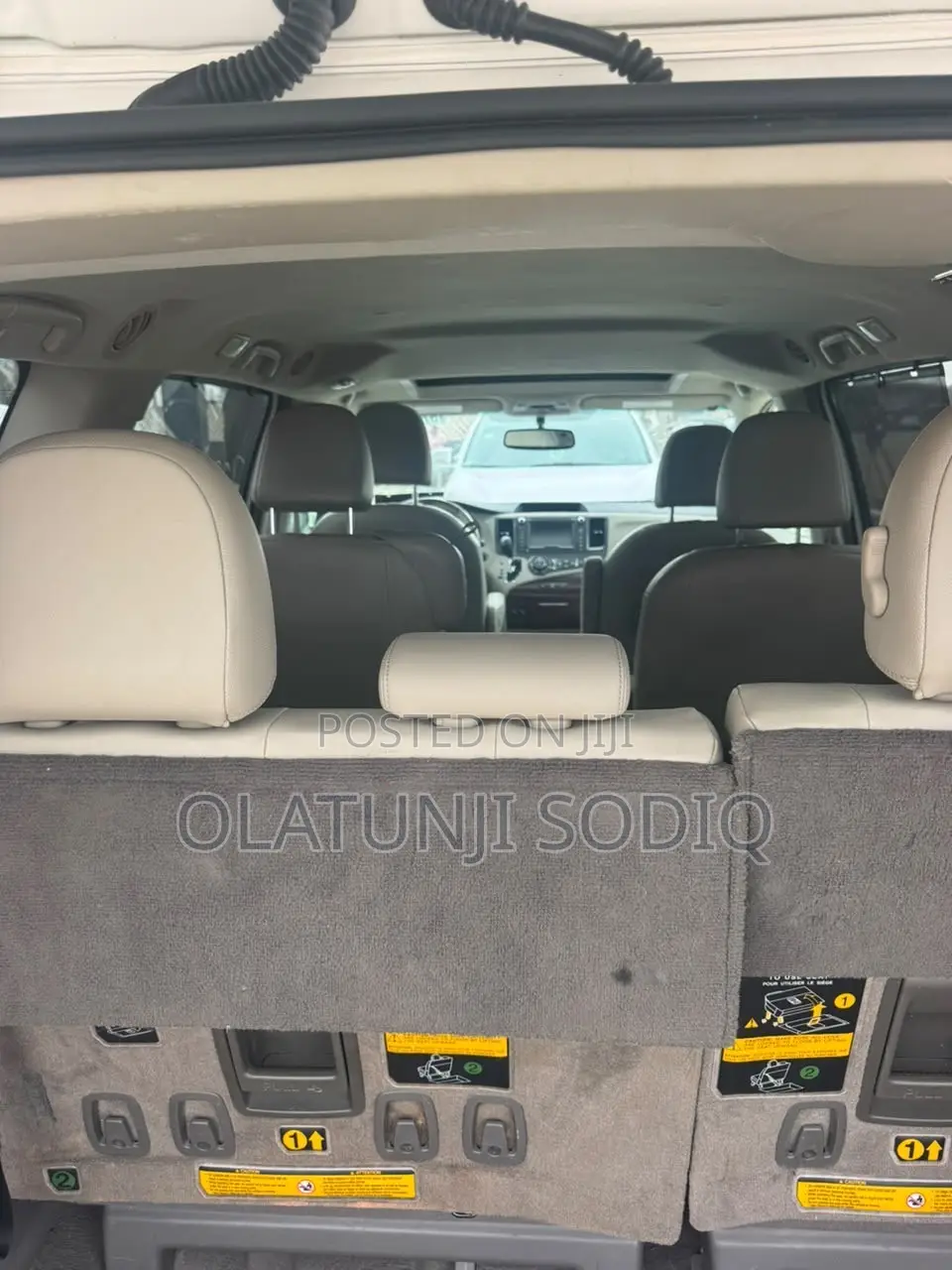 Toyota Sienna XLE 7 Passenger 2011 White