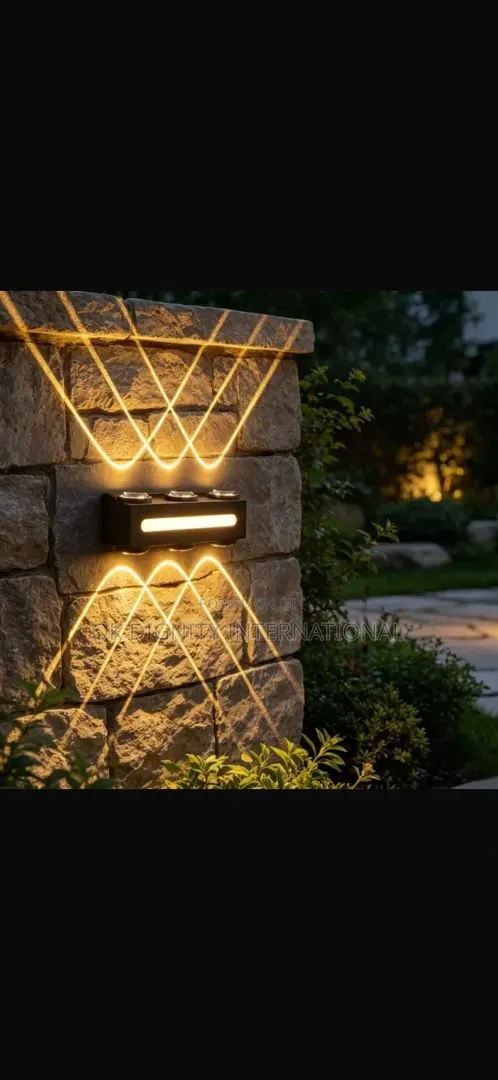 Modern LED Wall Lamp – Luxury Decorative Outdoor Light