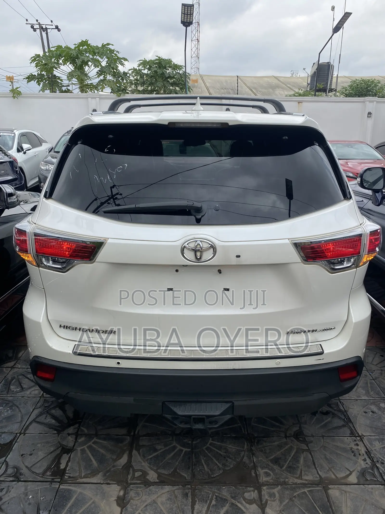 Toyota Highlander 2015 White