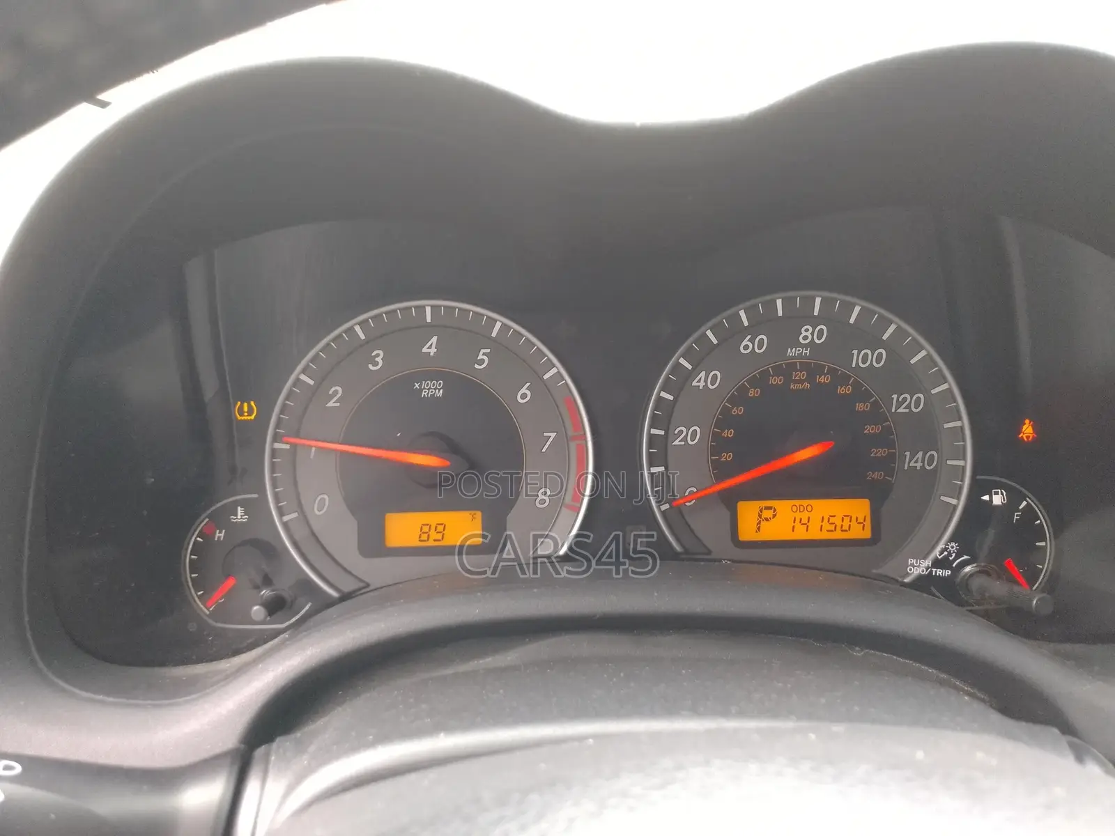 Toyota Corolla 2010 Black
