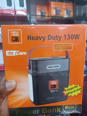 80,000 Mah, Heavy Duty. New Age Power Bank for Laptops and Phones
