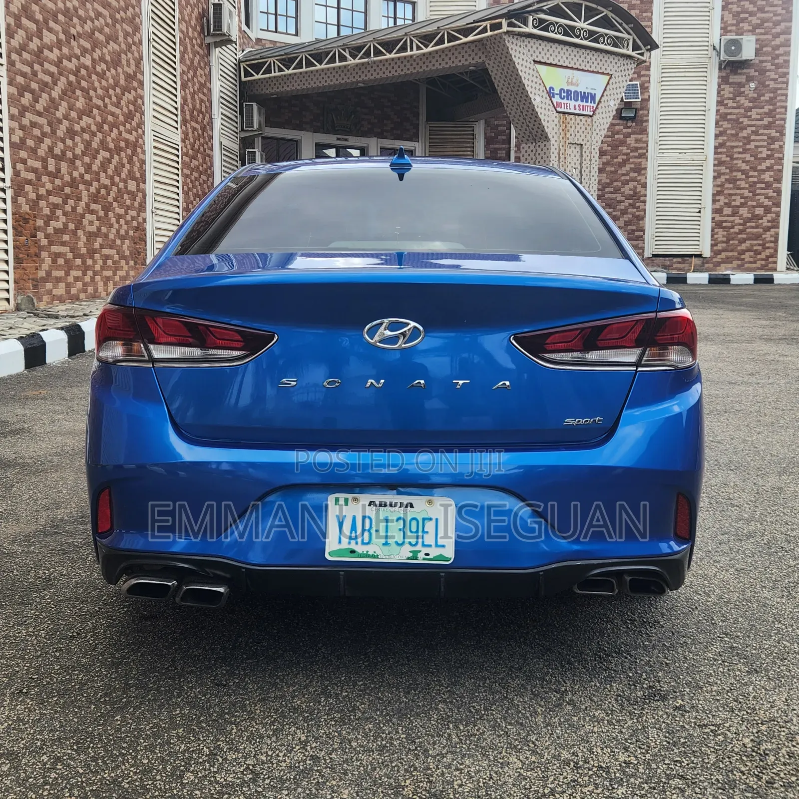 Hyundai Sonata 2017 Blue