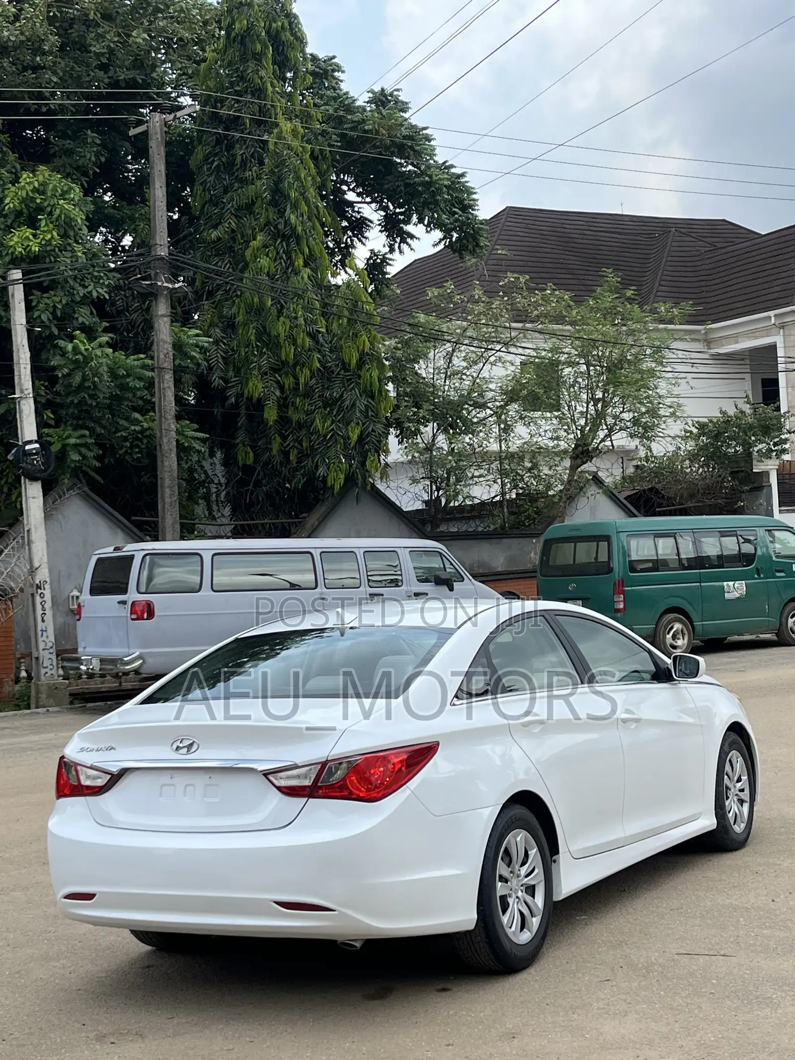 Hyundai Sonata 2013 White