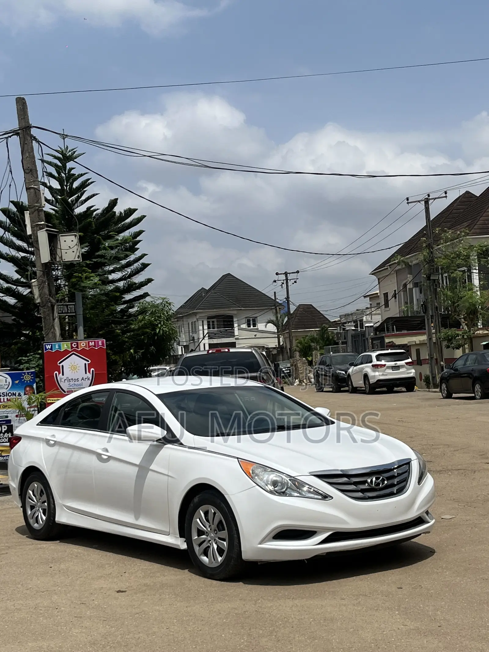 Hyundai Sonata 2013 White