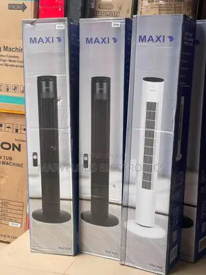Brand New Maxi Big Tower Standing Fan Low Voltage Work With Solar