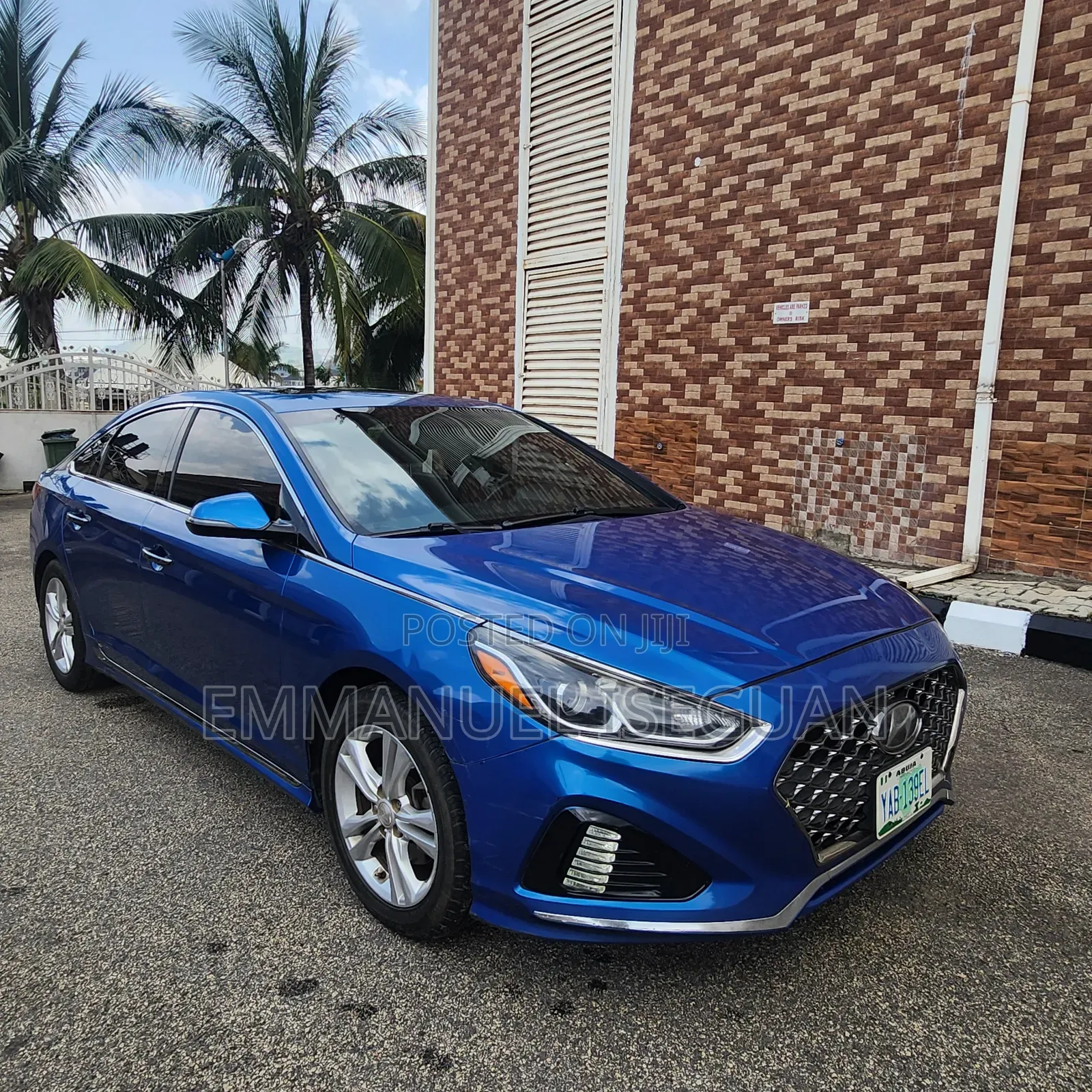 Hyundai Sonata 2017 Blue