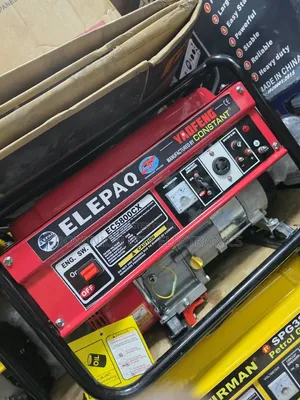 Elepaq Constant Petrol Generator Model Ec5800cx 3.5kva 100%copper Coil