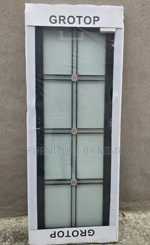 Premium Grotop Full Glass Aluminum Toilet and Bathroom Door