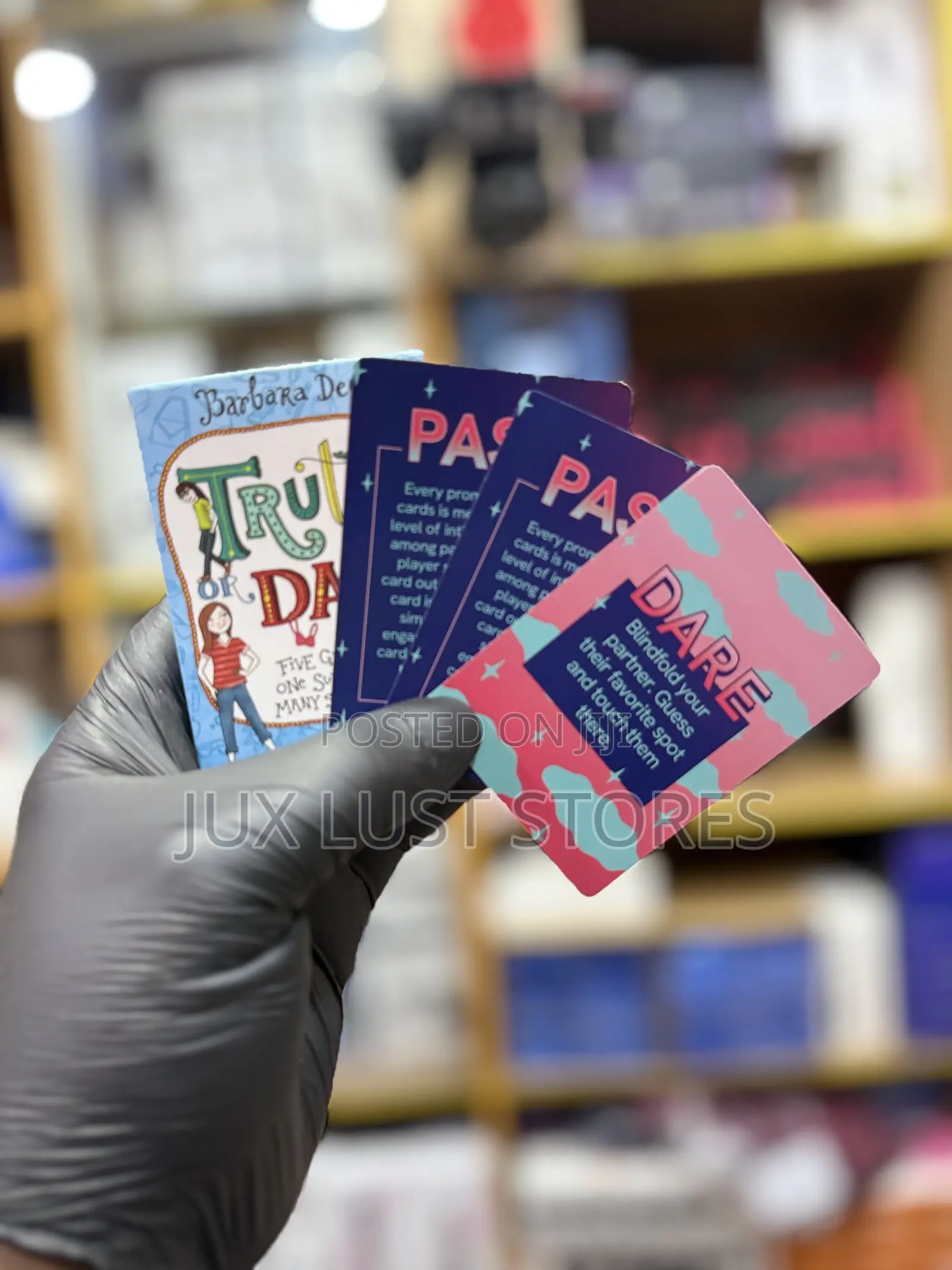 Truth or Dare Game Card