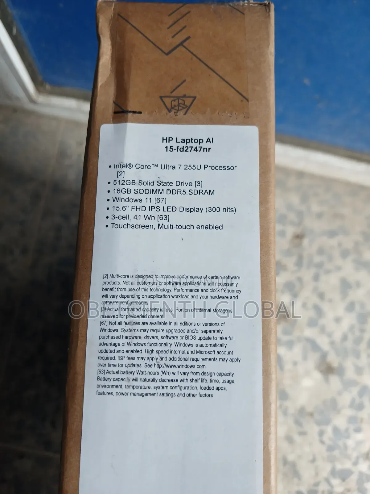 New Laptop HP 15 16GB Intel Core i7 SSD 512GB