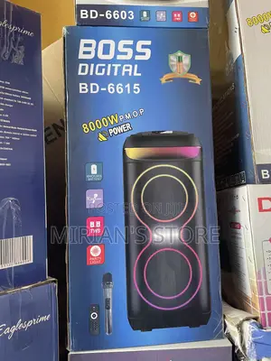 Boss Digital BD-6615 Portable Party Speaker