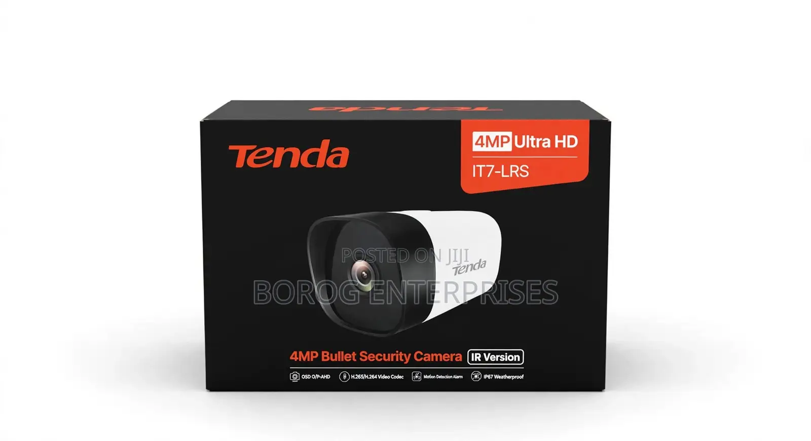 Tenda IT7-PRS 4MP PoE Infrared Bullet Security Camera