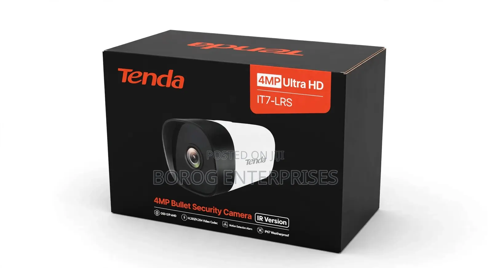 Tenda IT7-PRS 4MP PoE Infrared Bullet Security Camera