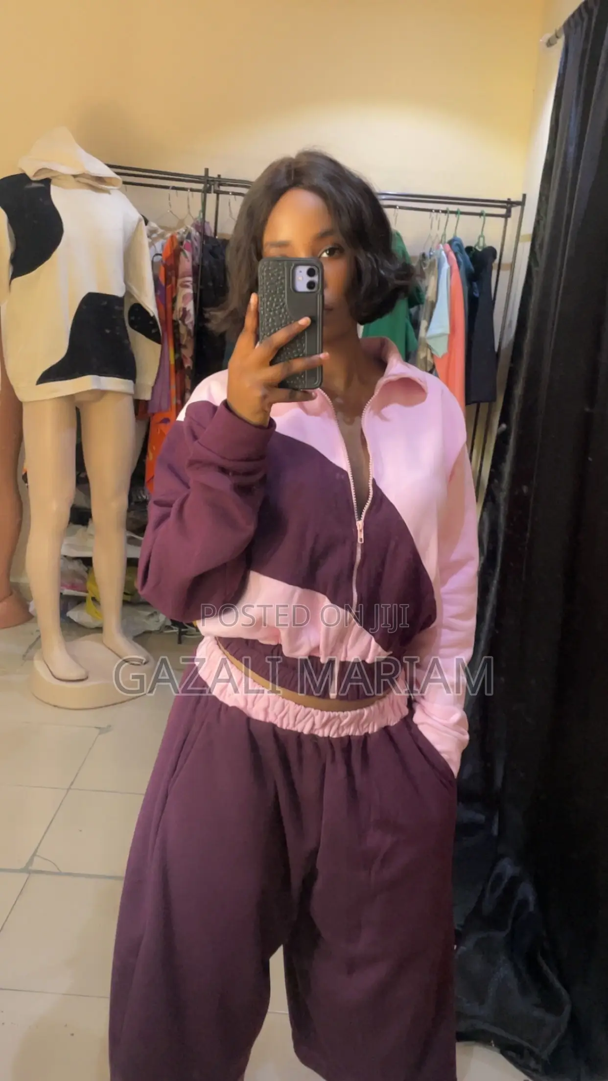 Zipper Jacket With Jort