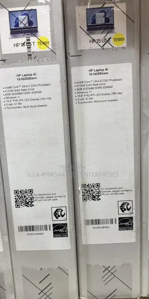New Laptop HP 15 8GB Intel Core Ultra 5 SSD 512GB