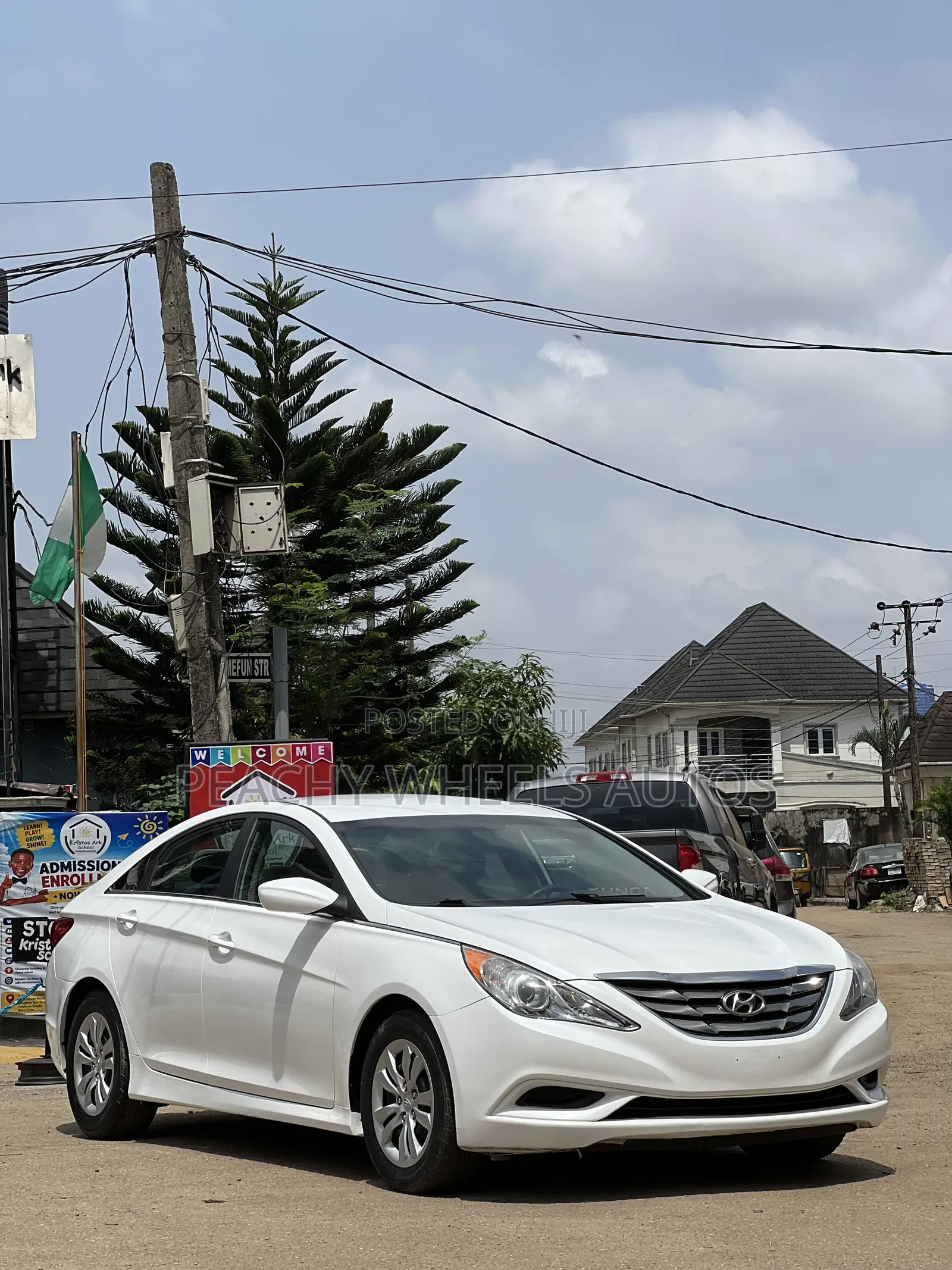 Hyundai Sonata 2013 White