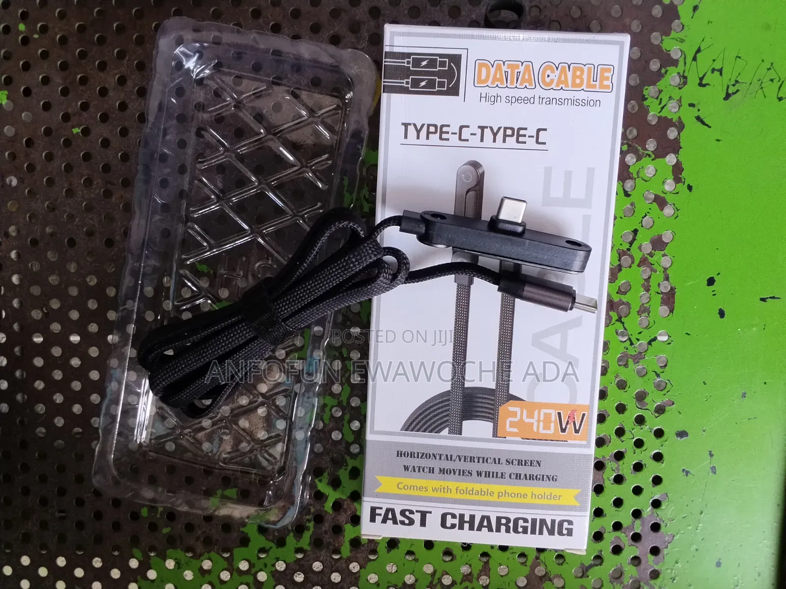 High-Speed Data Cable Type-C to Type-C